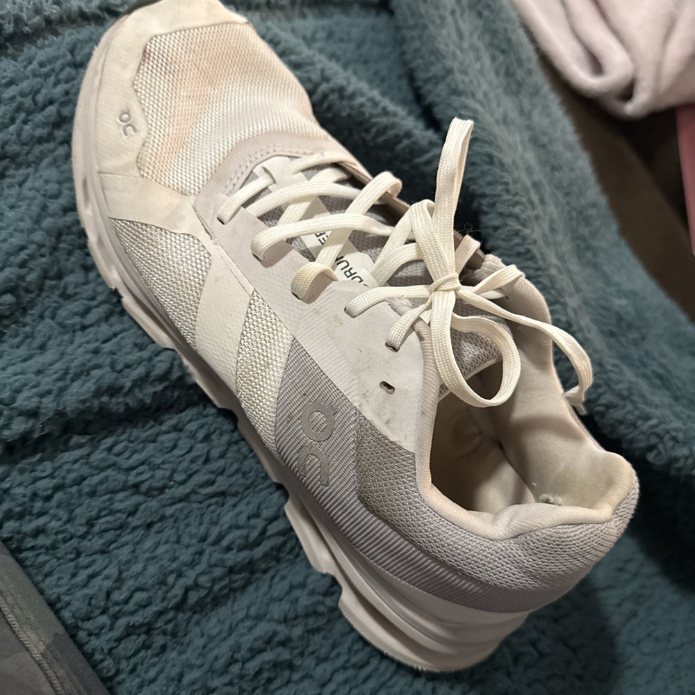 White On Cloud Sneakers